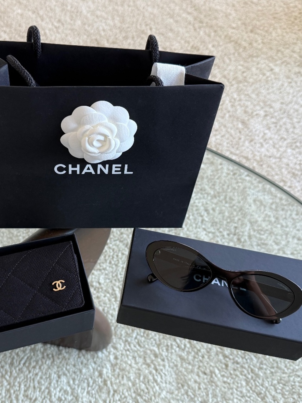 Chanel Oval Sunglasses